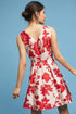 Nadia Dress - Scarlet Rose